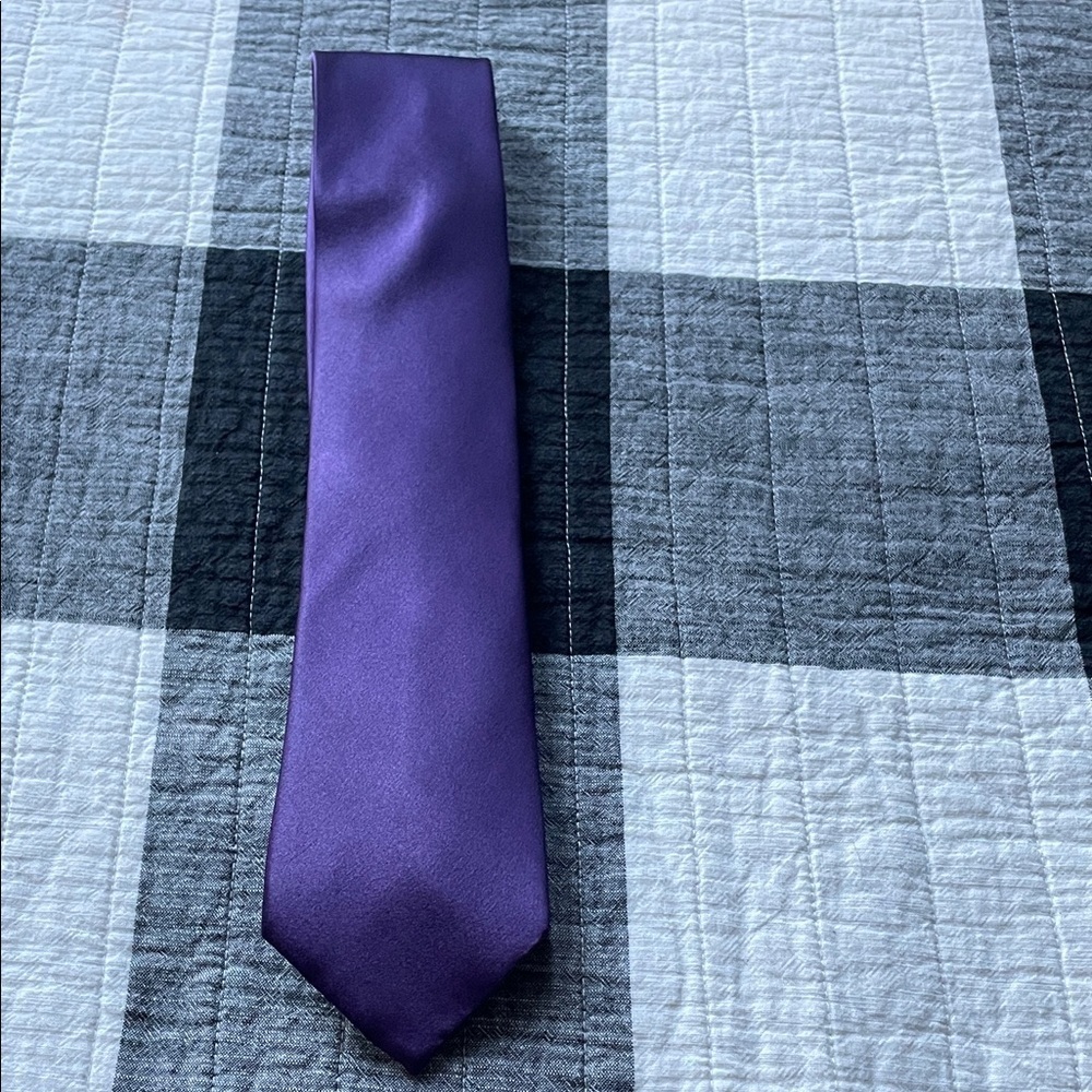 Croft & Barrow Rich Purple Men's Tie